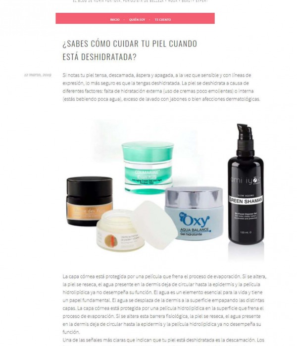 Belleza y Perfumes - Marzo 2019