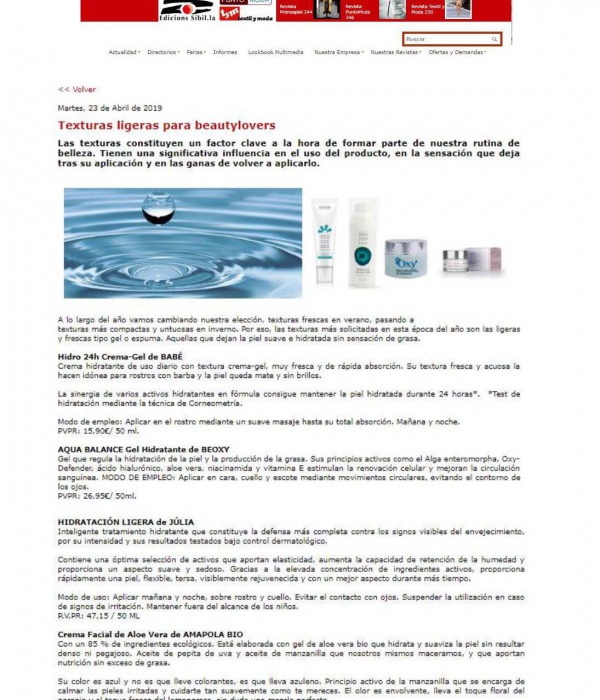 EdicionesSibila.com - 23 Abril 2019